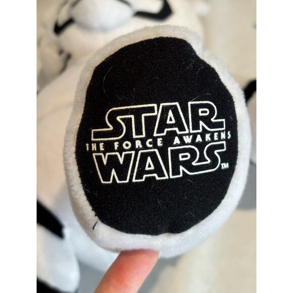 Build-A-Bear Star Wars Stormtrooper Bear, White and Black, EUC - Picture 3 of 3